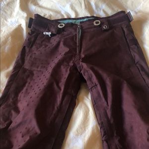 686 women’s ski snow snowboard pants, size XS